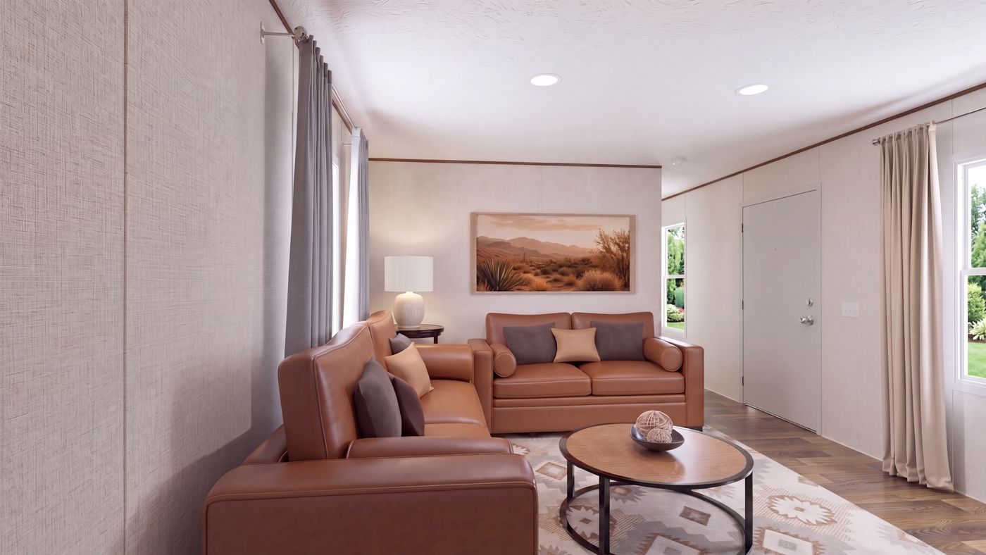 Bedroom with natural light