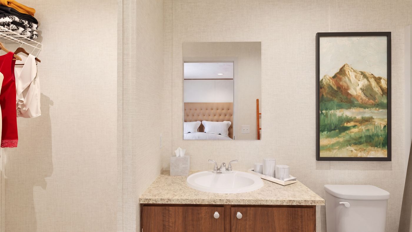 Primary bathroom vanity