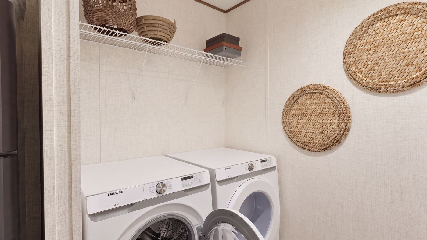 Interior utility room